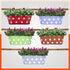 ARA Hanging Metal Pot Holders / Planters for Balcony / Garden | Urban Summer - Set of 5